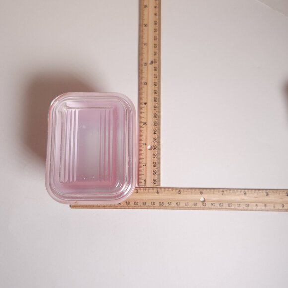 Vintage Pyrex Red Refrigerator Dish 501-B 1.5 Cup 501C Glass Lid Mid-Century - Picture 6 of 16